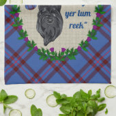 Elliot Scottie Hond Keukenhanddoek (Gevouwen)