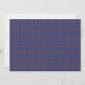 Elliot Scottish Wedding Invitation Kaart (Achterkant)