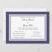 Elliot Scottish Wedding Invitation Kaart (Voorkant)
