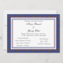 Elliot Scottish Wedding Invitation