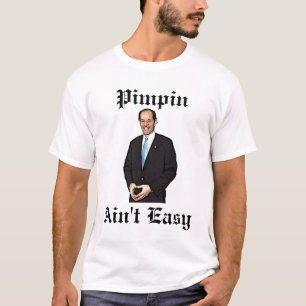 Elliot Spitzer Pimpin is niet gemakkelijk T-shirt