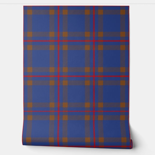 Elliot Tartan Plaid Schotse Clan Behang (Afrollen)