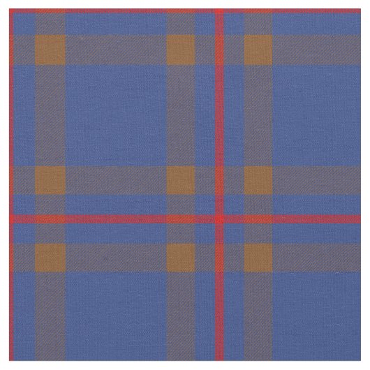 Elliot Tartan Print Stof (Close Up)