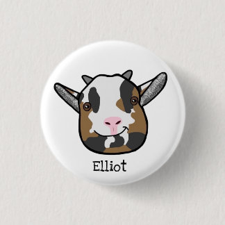 Elliot The Goat Badge Ronde Button 3,2 Cm