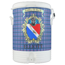 Elliott Clan Irish Scottish Heritage Cooler