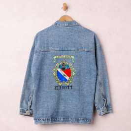 Elliott Crest Denim Jas voor Dames Jacket