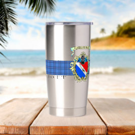 Elliott Crest Water Bottle Style: Thermische Tumbl Geïsoleerde Drinkbeker