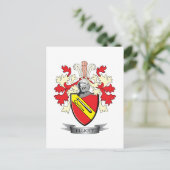 Elliott Family Crest Coat of Arms Briefkaart (Staand voorkant)