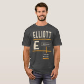 Elliott Persoonlijke naam Birthday Gift T-shirt (Voorkant volledig)