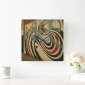 elliotte smith memorial wall vierkante klok (Huis)