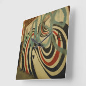 elliotte smith memorial wall vierkante klok (Hoek)