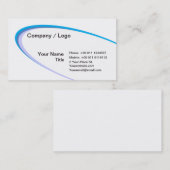 Ellipse eenvoudig visitekaartje (Voorkant / Achterkant)