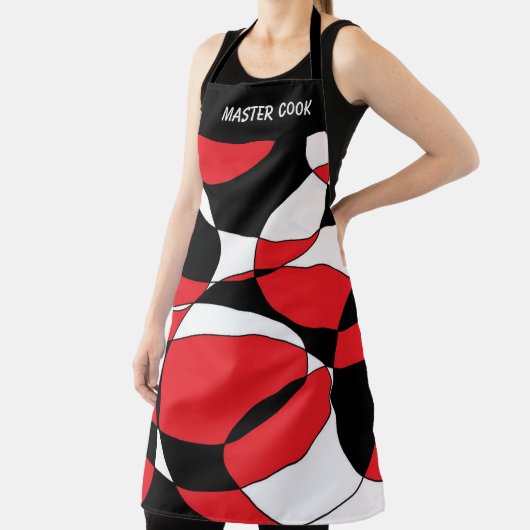 Ellipticals zwart, wit en rood schort (Insitu)