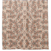 Elliptisch flesvormig Abstract joygordijn Douchegordijn (Voorkant)