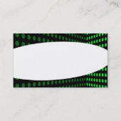 Elliptisch - toon-hoek - groen II Visitekaartje (Achterkant)