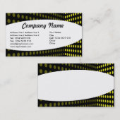 Elliptisch - Toonhoek - Geel Visitekaartje (Voorkant / Achterkant)