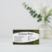 Elliptisch - Toonhoek - Geel Visitekaartje (Staand voorkant)