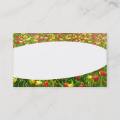 Elliptisch Zee Tulpen II Visitekaartje (Achterkant)