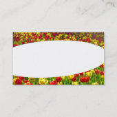 Elliptisch Zee Tulpen Visitekaartje (Achterkant)