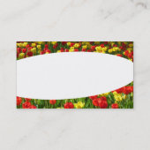 Elliptisch Zee van Tulpen III Visitekaartje (Achterkant)