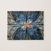 Elliptische Butterfly Puzzle met tin Legpuzzel (Horizontaal)