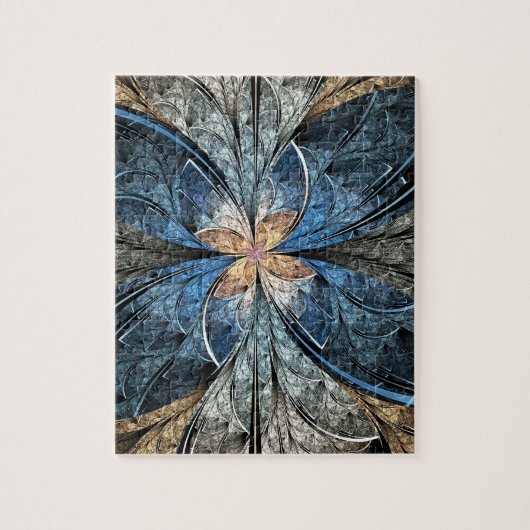 Elliptische Butterfly Puzzle met tin Legpuzzel (Verticaal)