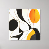 Elliptische Ritme Canvas Afdruk (Voorkant)