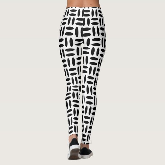 elliptische stippen leggings (Achterkant)