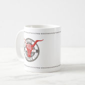 Ellis Cattle Gepersonaliseerd Logo Koffiemok (Voorkant links)