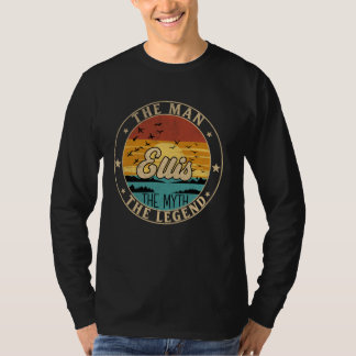 ELLIS De Man De Mythe De Legende Voornaam T-shirt