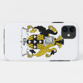 Ellis Family Crest Case-Mate iPhone Case (Achterkant (horizontaal))