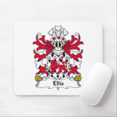 Ellis Family Crest Muismat (Met muis)