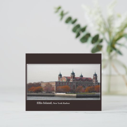 Ellis Island Briefkaart (Staand voorkant)