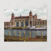 Ellis Island  Briefkaart (Voorkant)