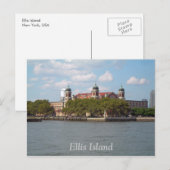 Ellis Island Briefkaart (Voorkant / Achterkant)