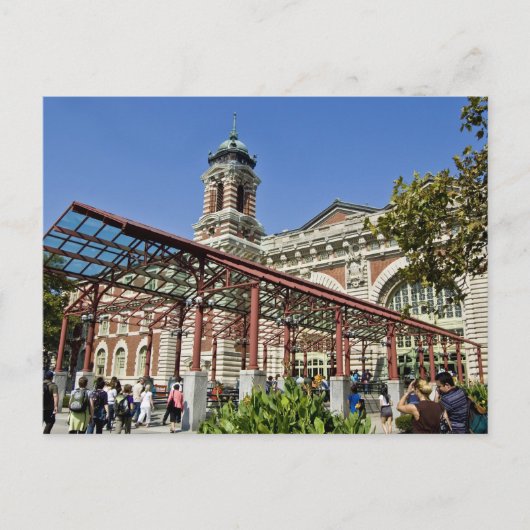 Ellis Island briefkaart (Voorkant)