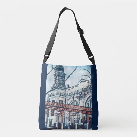Ellis Island Crossbody Tas (Achterkant)