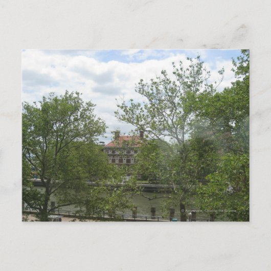 Ellis Island Dorms Briefkaart (Voorkant)