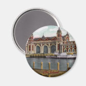 Ellis Island Magnet (Voorkant / Achterkant)