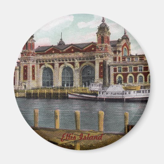 Ellis Island Magnet (Voorkant)