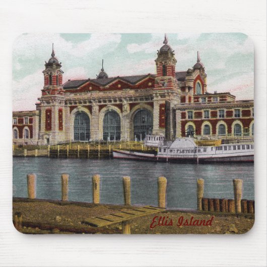 Ellis Island Mousepad Muismat (Voorkant)