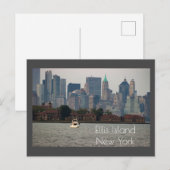Ellis Island New York Briefkaart (Voorkant / Achterkant)