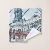 Ellis Island, New York City Bad Handdoek (Wasdoekje)