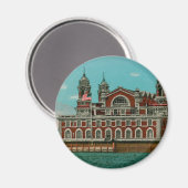 Ellis Island, New York City Magneet (Voorkant / Achterkant)