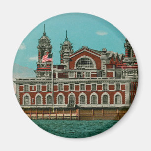  Ellis Island, New York City Magneet