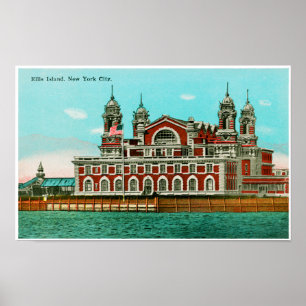 Ellis Island, New York City Poster