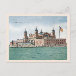  Ellis Island, New York Harbour Briefkaart