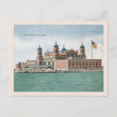 Ellis Island, New York Harbour Briefkaart (Voorkant)