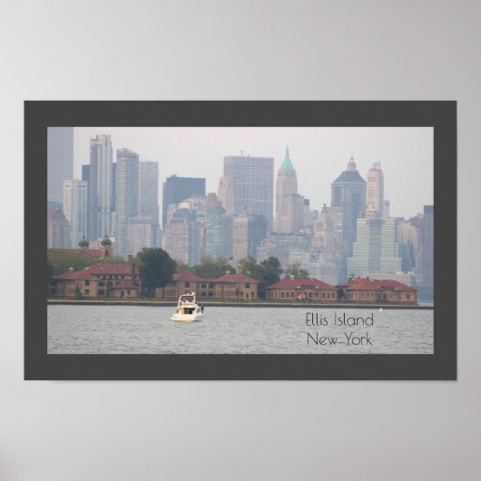 Ellis Island New York Poster (Voorkant)