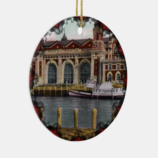 Ellis Island Ornament (Rechts)